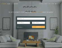 Tablet Screenshot of boernehomesearcher.com